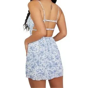 Garage | Dresses | Kaia Cage Back Flare Dress Garage | Poshmark